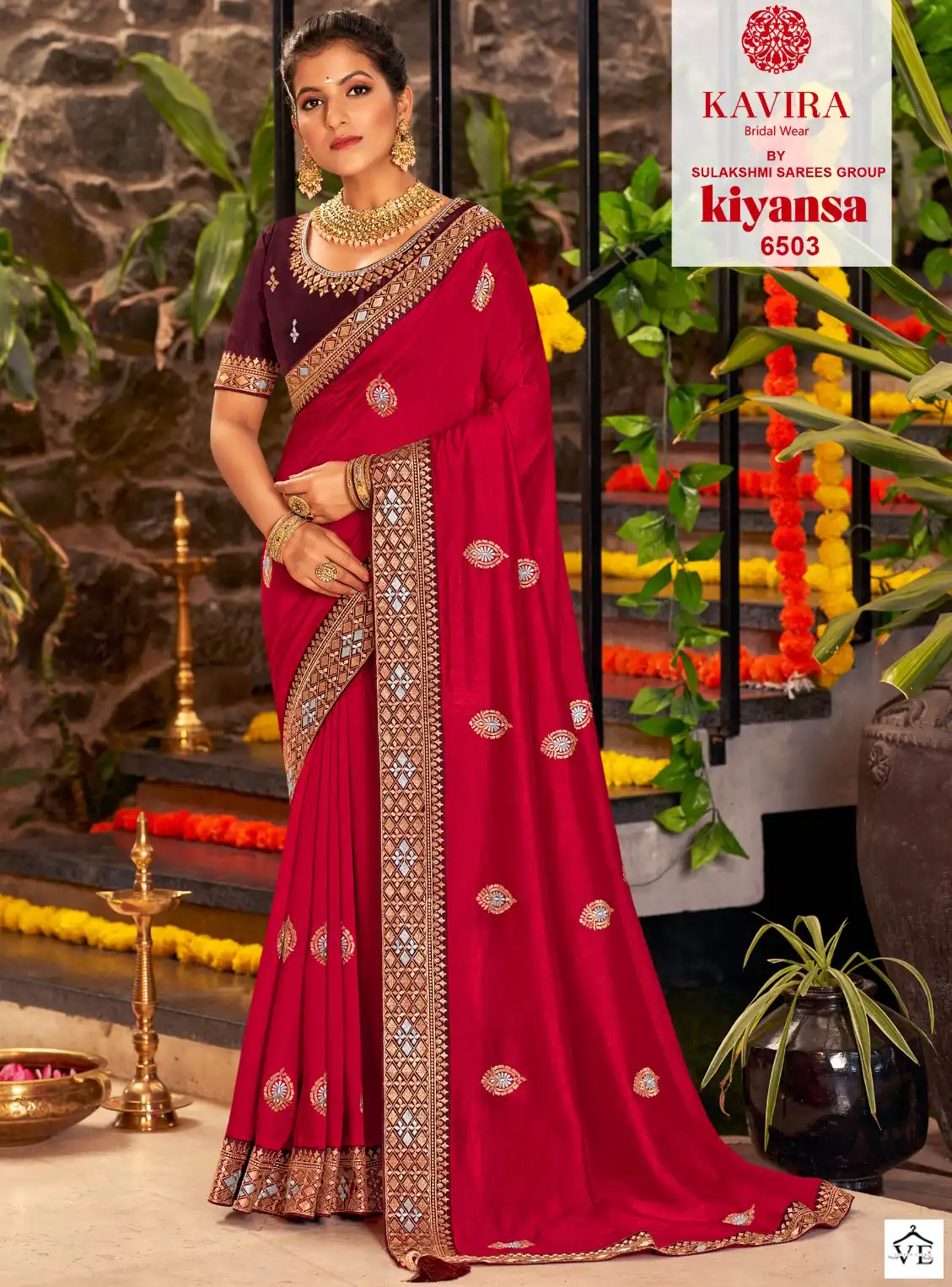 Kavira Kiyansa Vichitra Wholesale Saree Catalog — Wholesale Sarees, MPA wholesale from Surat - Gallery Image 7