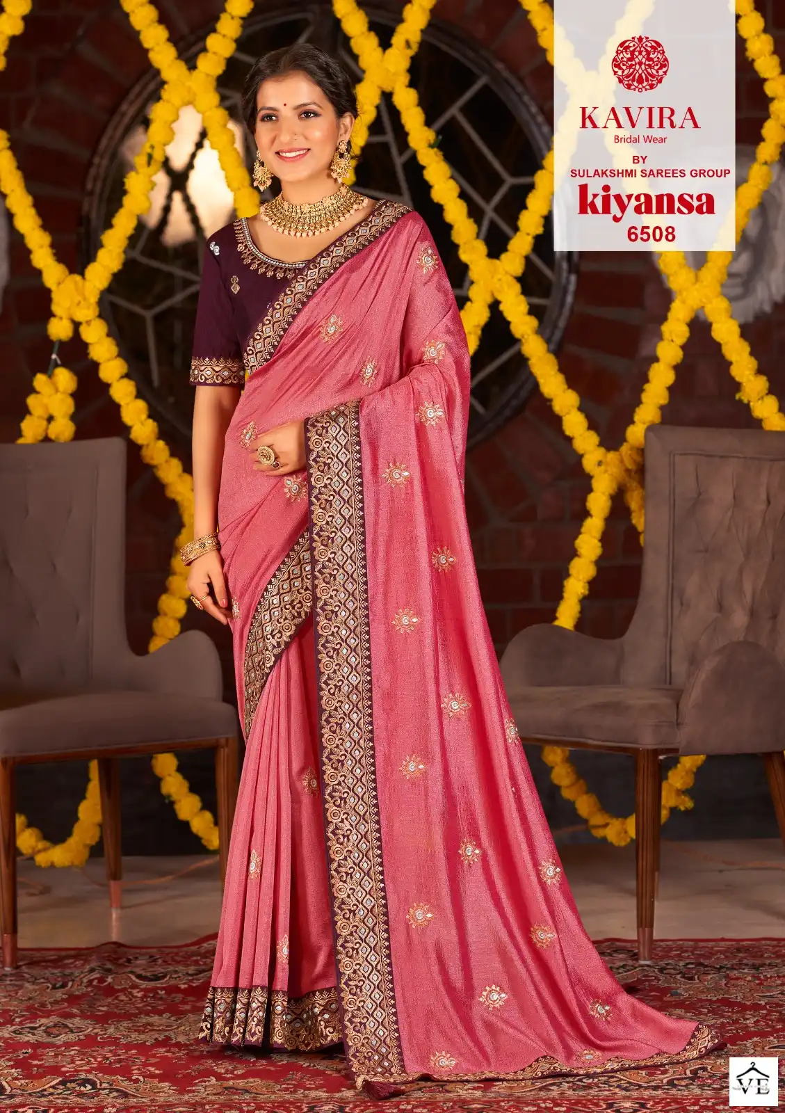 Kavira Kiyansa Vichitra Wholesale Saree Catalog — Wholesale Sarees, MPA wholesale from Surat - Gallery Image 6