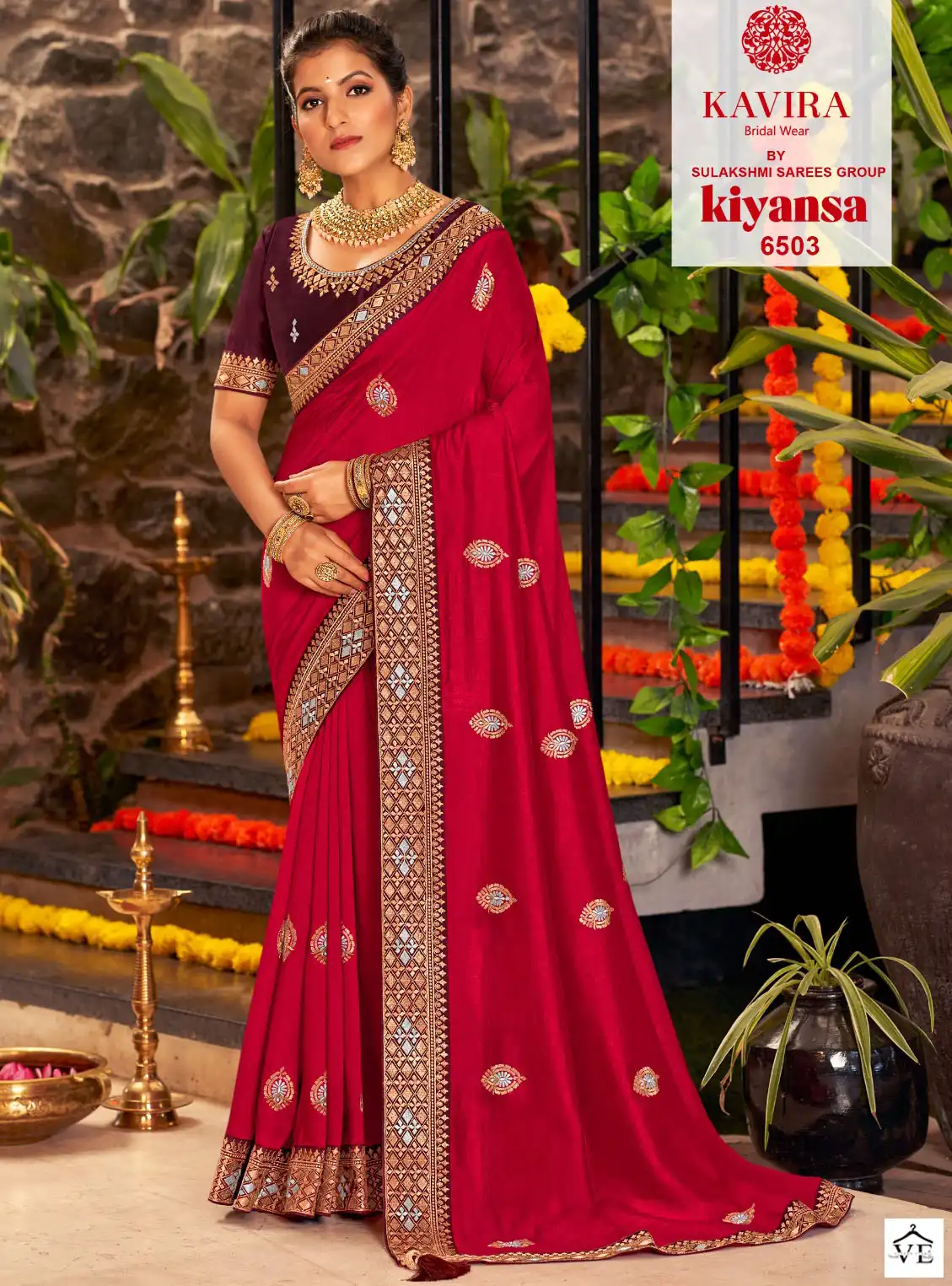 Kavira Kiyansa Vichitra Wholesale Saree Catalog — Wholesale Sarees, MPA wholesale from Surat — view 1
