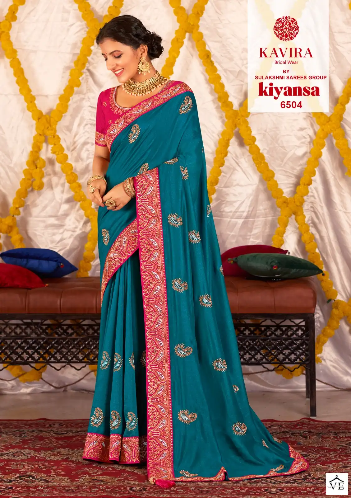 Kavira Kiyansa Vichitra Wholesale Saree Catalog — Wholesale Sarees, MPA wholesale from Surat - Gallery Image 9