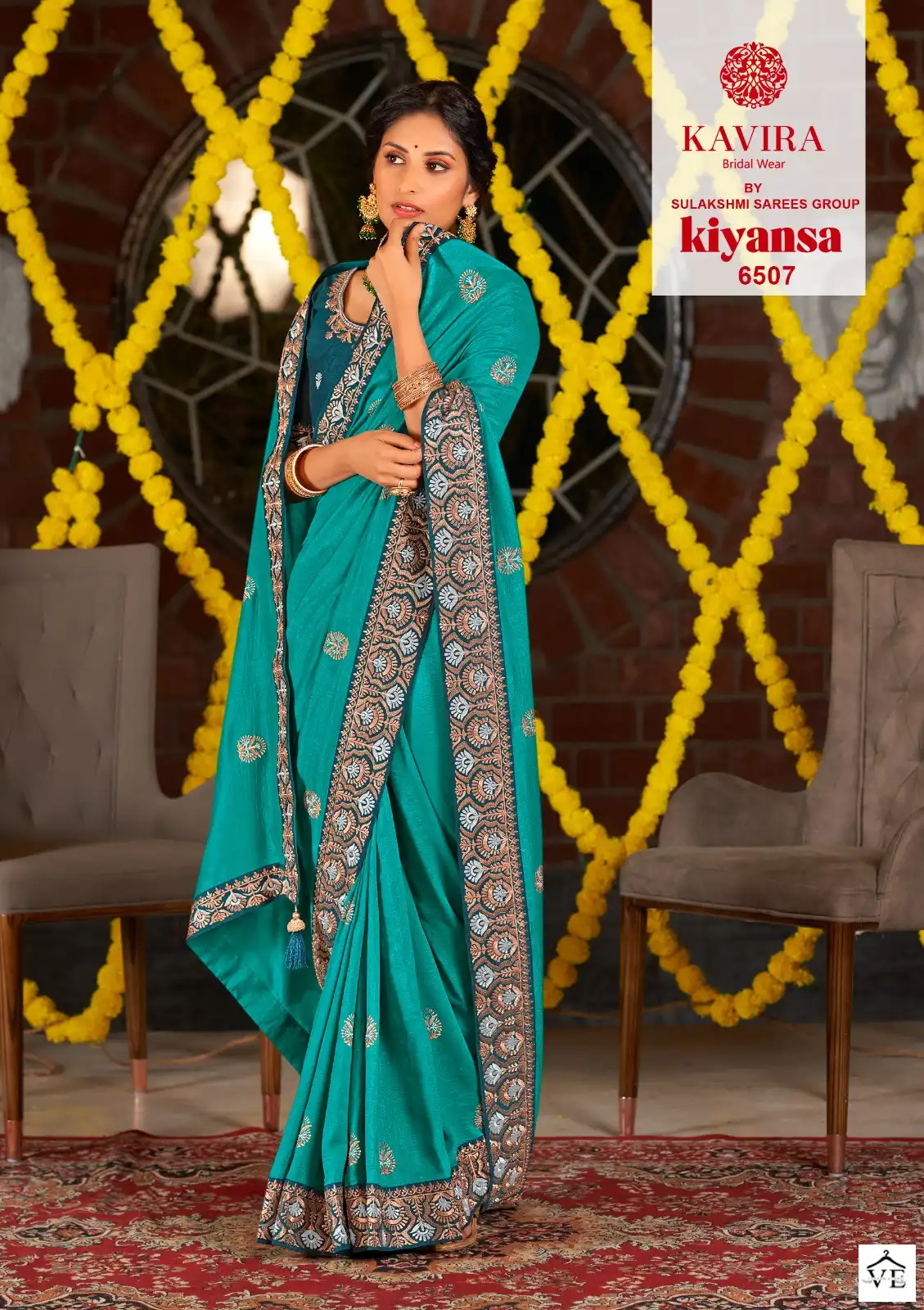 Kavira Kiyansa Vichitra Wholesale Saree Catalog — Wholesale Sarees, MPA wholesale from Surat - Gallery Image 3