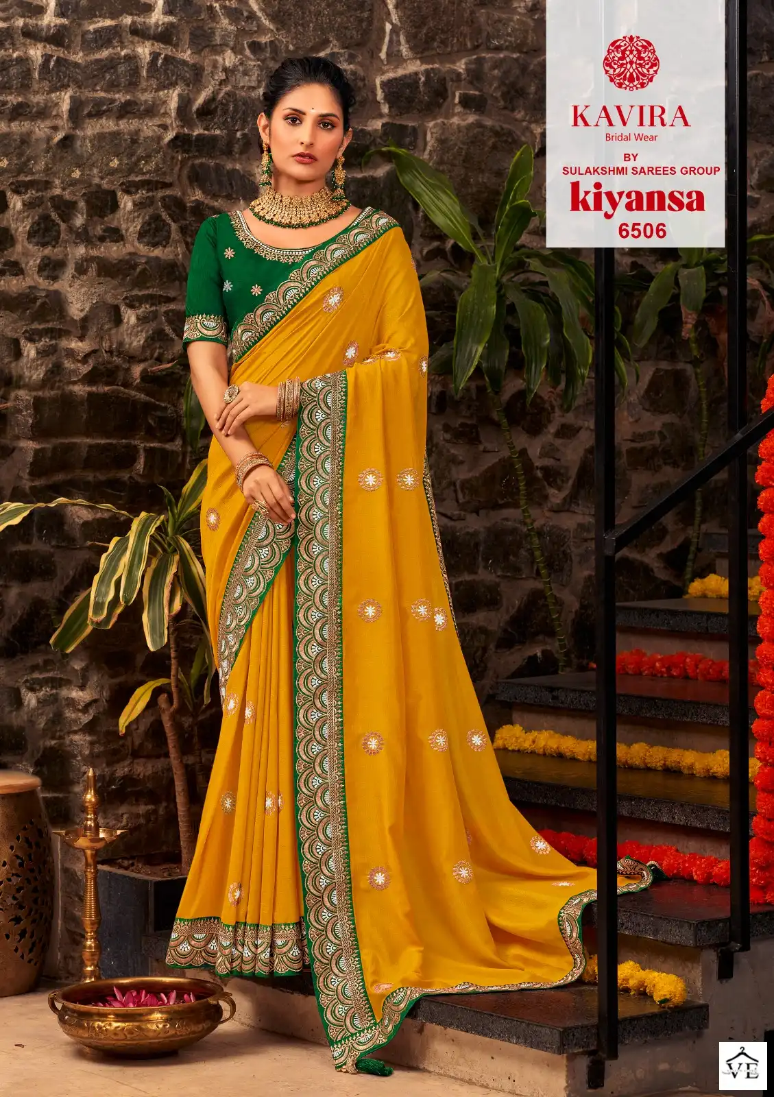 Kavira Kiyansa Vichitra Wholesale Saree Catalog — Wholesale Sarees, MPA wholesale from Surat - Gallery Image 4