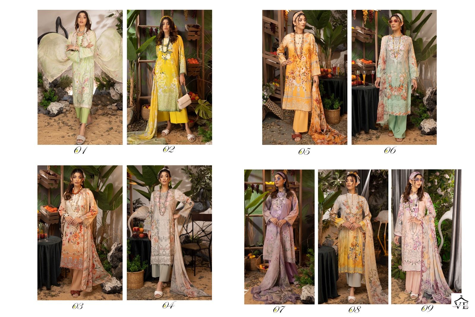 Noorie Art Libaas Cotton Wholesale Pakistani Salwar Suit Catalog — Wholesale Salwar Suits, MPA wholesale from Surat — view 10