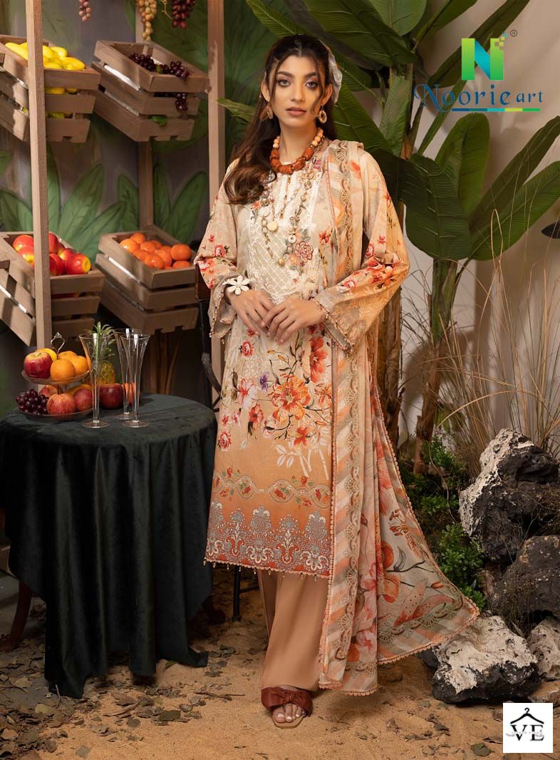 Noorie Art Libaas Cotton Wholesale Pakistani Salwar Suit Catalog — Wholesale Salwar Suits, MPA wholesale from Surat - Gallery Image 4