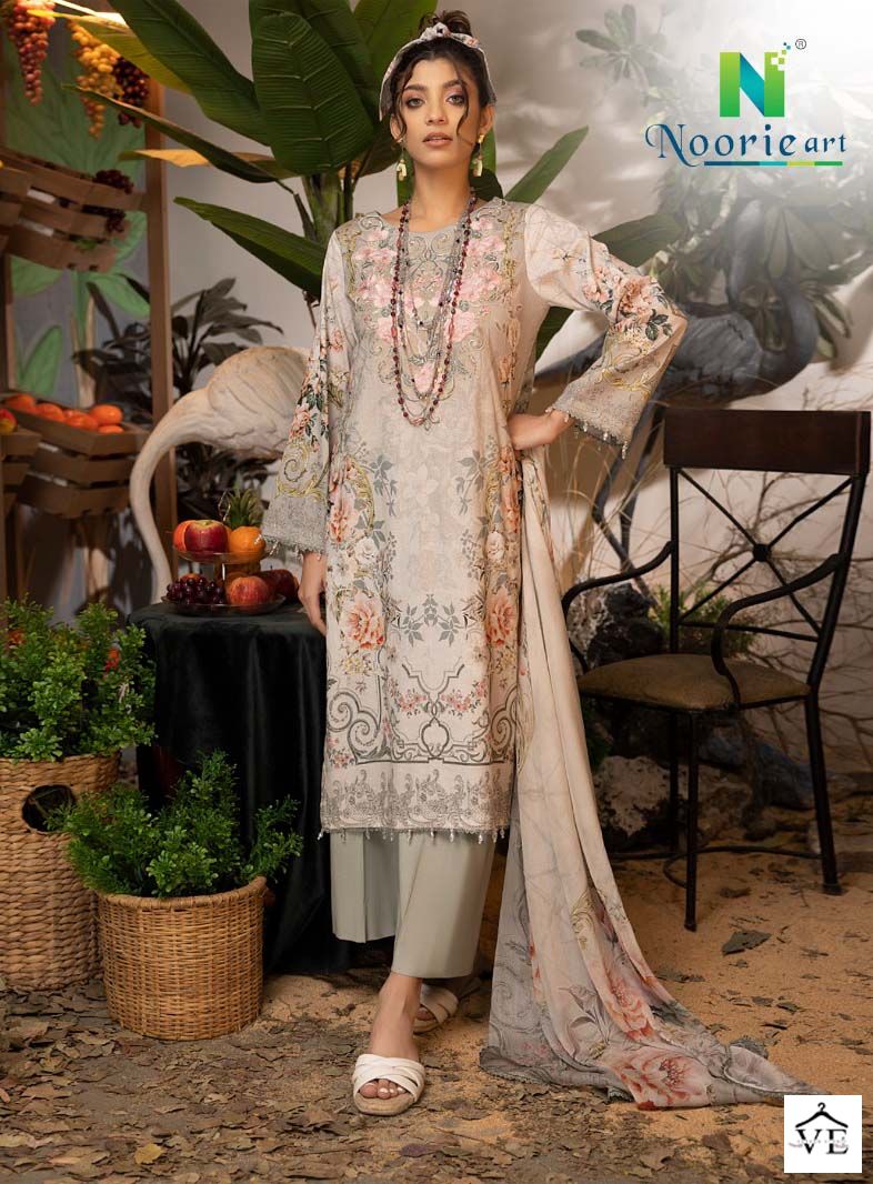 Noorie Art Libaas Cotton Wholesale Pakistani Salwar Suit Catalog — Wholesale Salwar Suits, MPA wholesale from Surat - Gallery Image 5