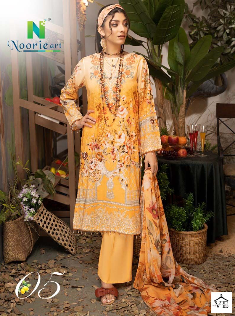 Noorie Art Libaas Cotton Wholesale Pakistani Salwar Suit Catalog — Wholesale Salwar Suits, MPA wholesale from Surat - Gallery Image 6