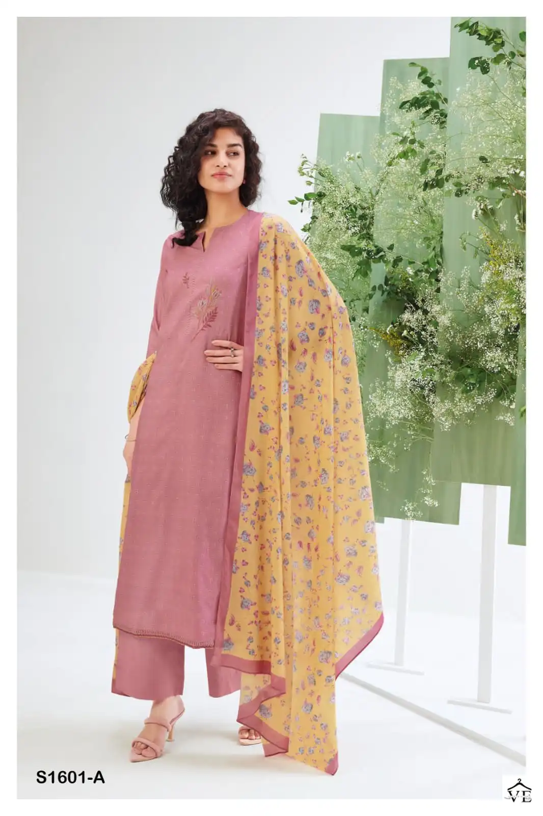 Ganga Lipika 1601 Premium Cotton Wholesale Salwar Suit Catalog — Wholesale Salwar Suits, MPA wholesale from Surat - Gallery Image 4