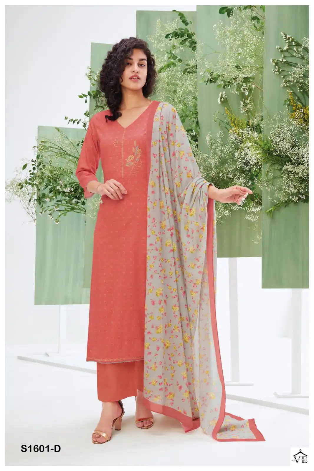 Ganga Lipika 1601 Premium Cotton Wholesale Salwar Suit Catalog — Wholesale Salwar Suits, MPA wholesale from Surat - Gallery Image 3