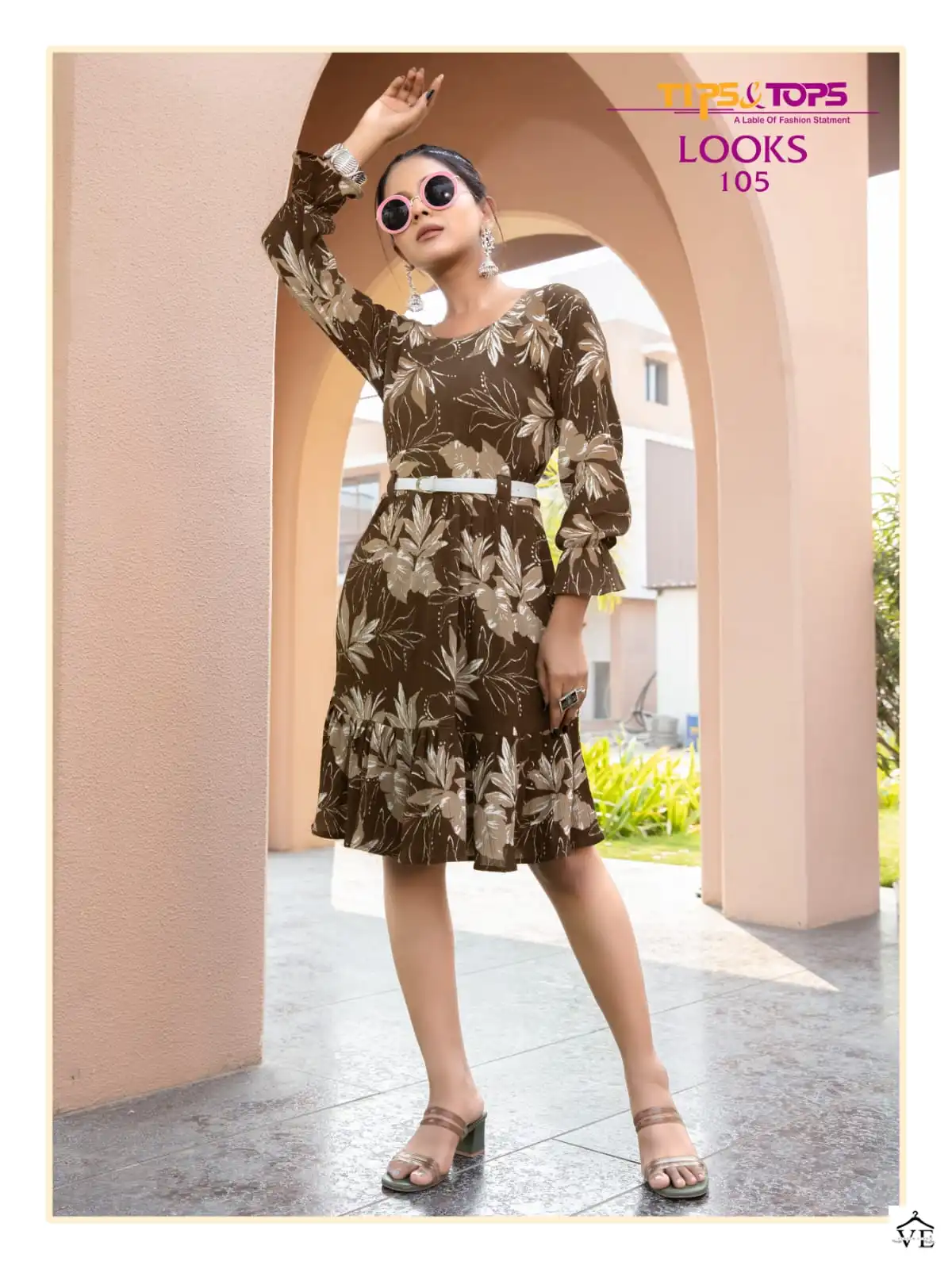 Tips & Tops Looks Vol 3 Heavy Rayon Wholesale Fancy Western Shorty Catalog — Wholesale Kurtis, MPA wholesale from Surat - Gallery Image 3