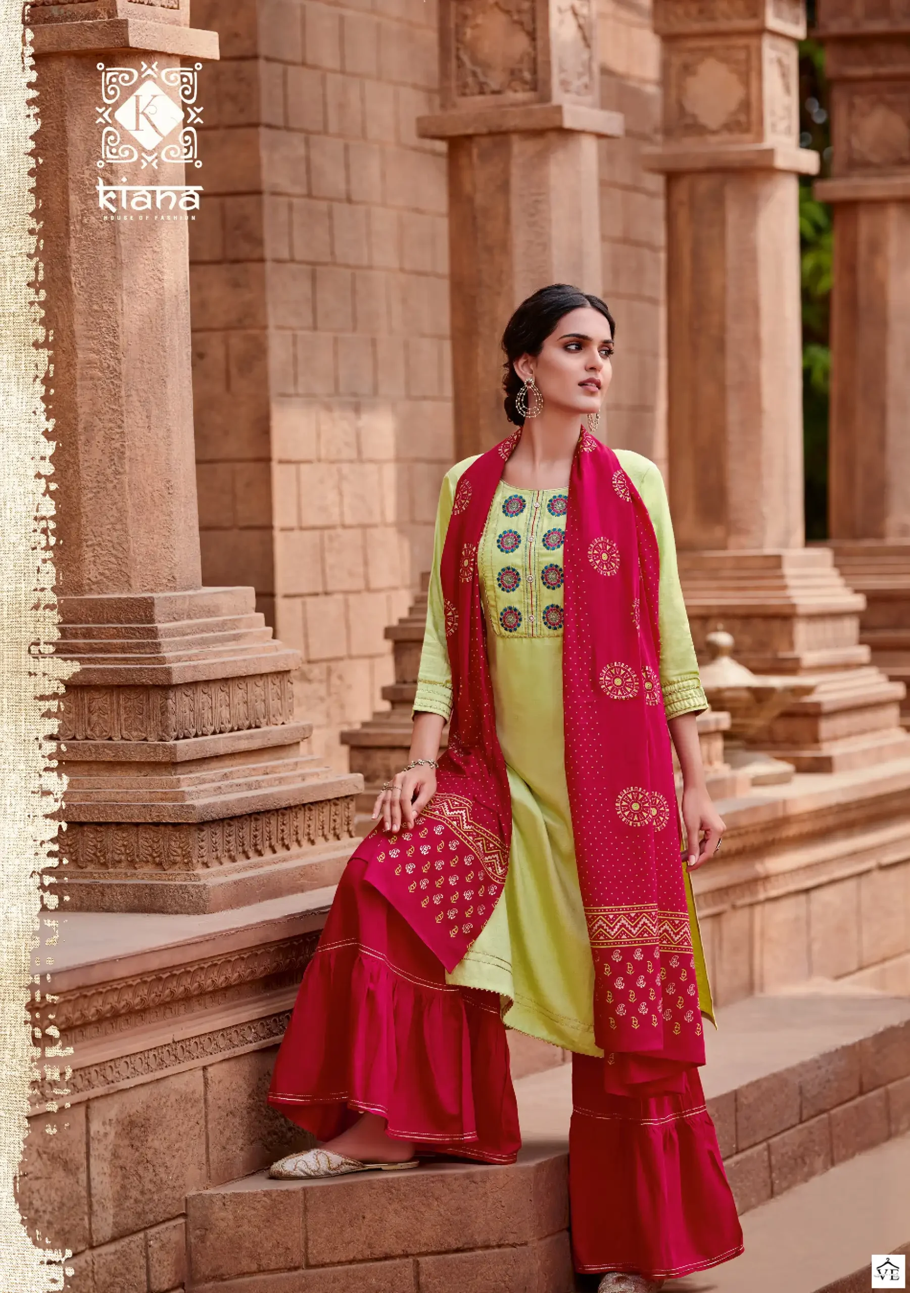 Kiana Limelight Viscose Lilan Wholesale Readymade Suits Catalog — Wholesale Salwar Suits, MPA wholesale from Surat - Gallery Image 4