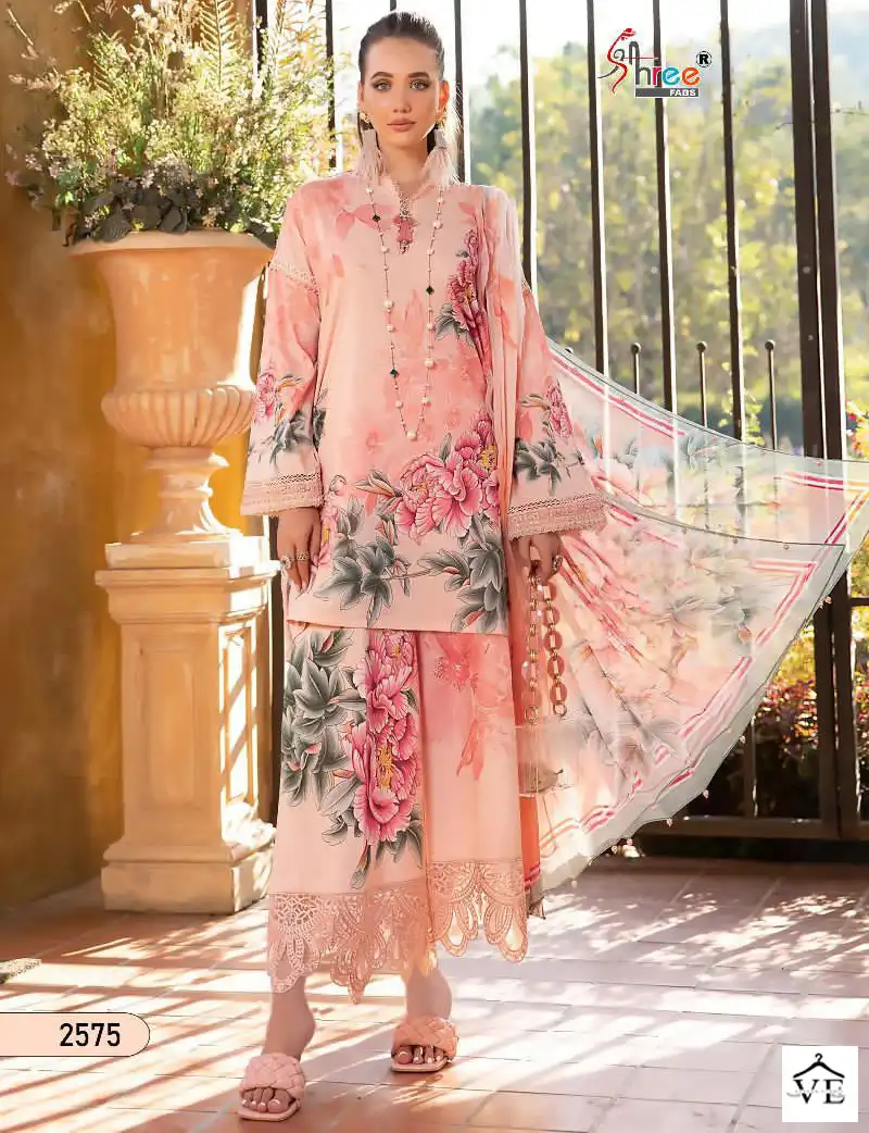 Shree Fabs M Print Spring Summer-23 Vol-1 Pure Cotton Wholesale Pakistani Salwar Suit Catalog — Wholesale Salwar Suits, MPA wholesale from Surat — view 1