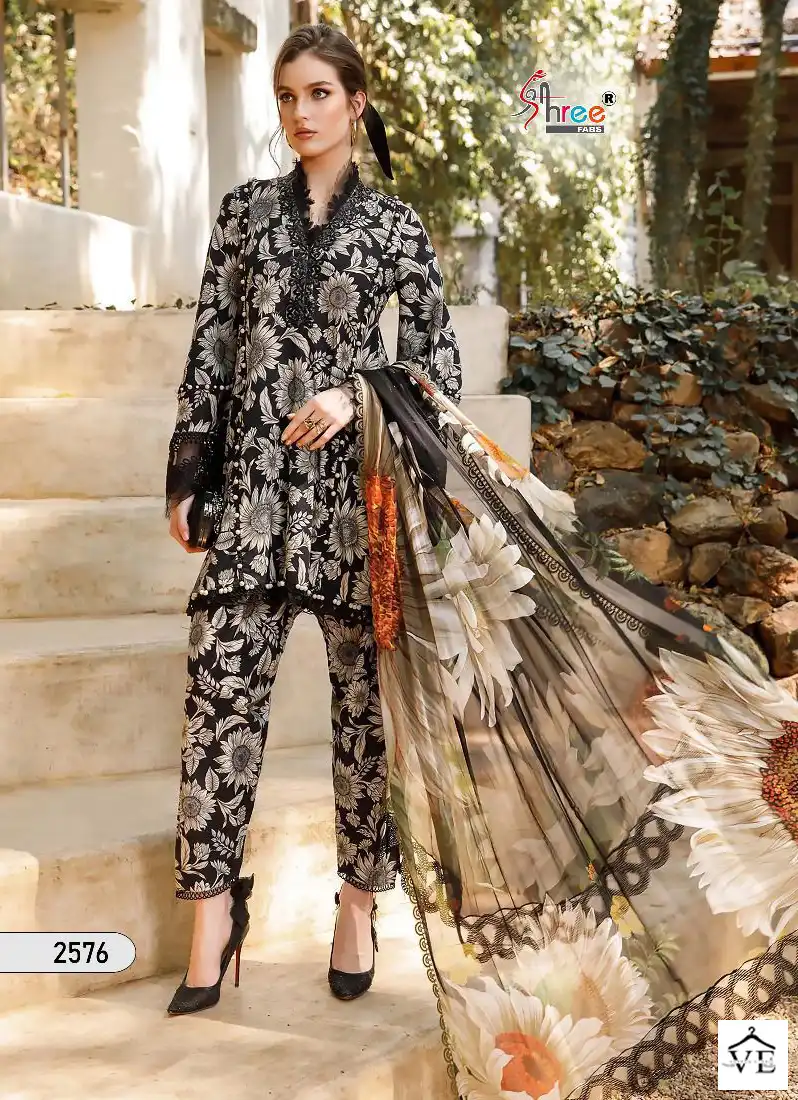 Shree Fabs M Print Spring Summer-23 Vol-1 Pure Cotton Wholesale Pakistani Salwar Suit Catalog — Wholesale Salwar Suits, MPA wholesale from Surat - Gallery Image 6