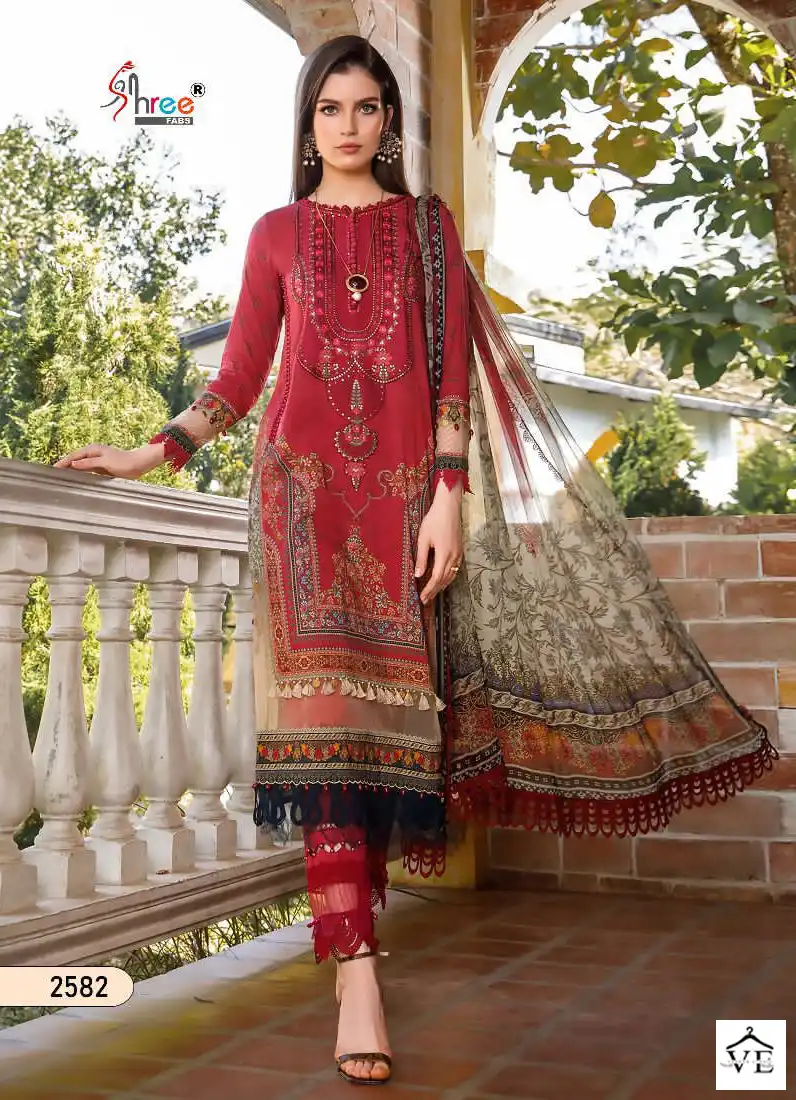 Shree Fabs M Print Spring Summer-23 Vol-1 Pure Cotton Wholesale Pakistani Salwar Suit Catalog — Wholesale Salwar Suits, MPA wholesale from Surat - Gallery Image 3