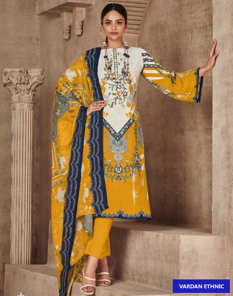 Romani Maeena Vol 10 Cotton Wholesale Pakistani Salwar Suit Catalog — Wholesale Salwar Suits, MPA wholesale from Surat — view 1