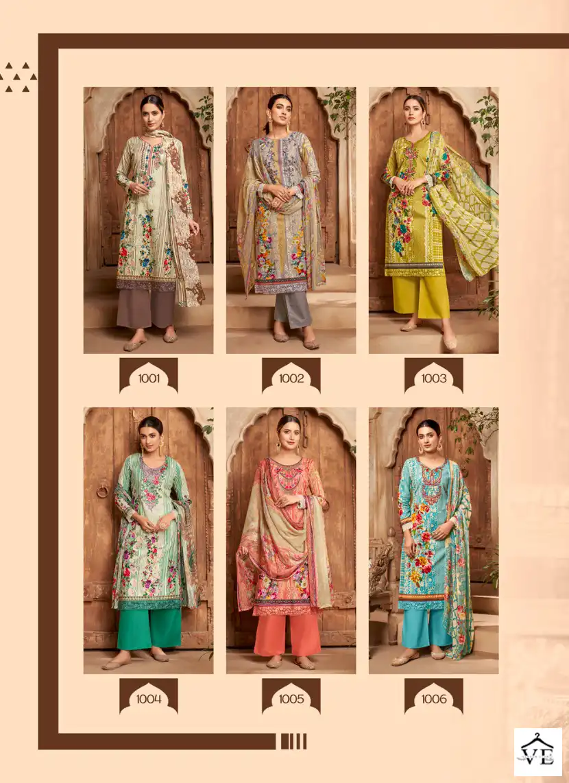 Z.S.M. Maheen Pure Lawn Wholesale Pakistani Salwar Suit Catalog - Image 7