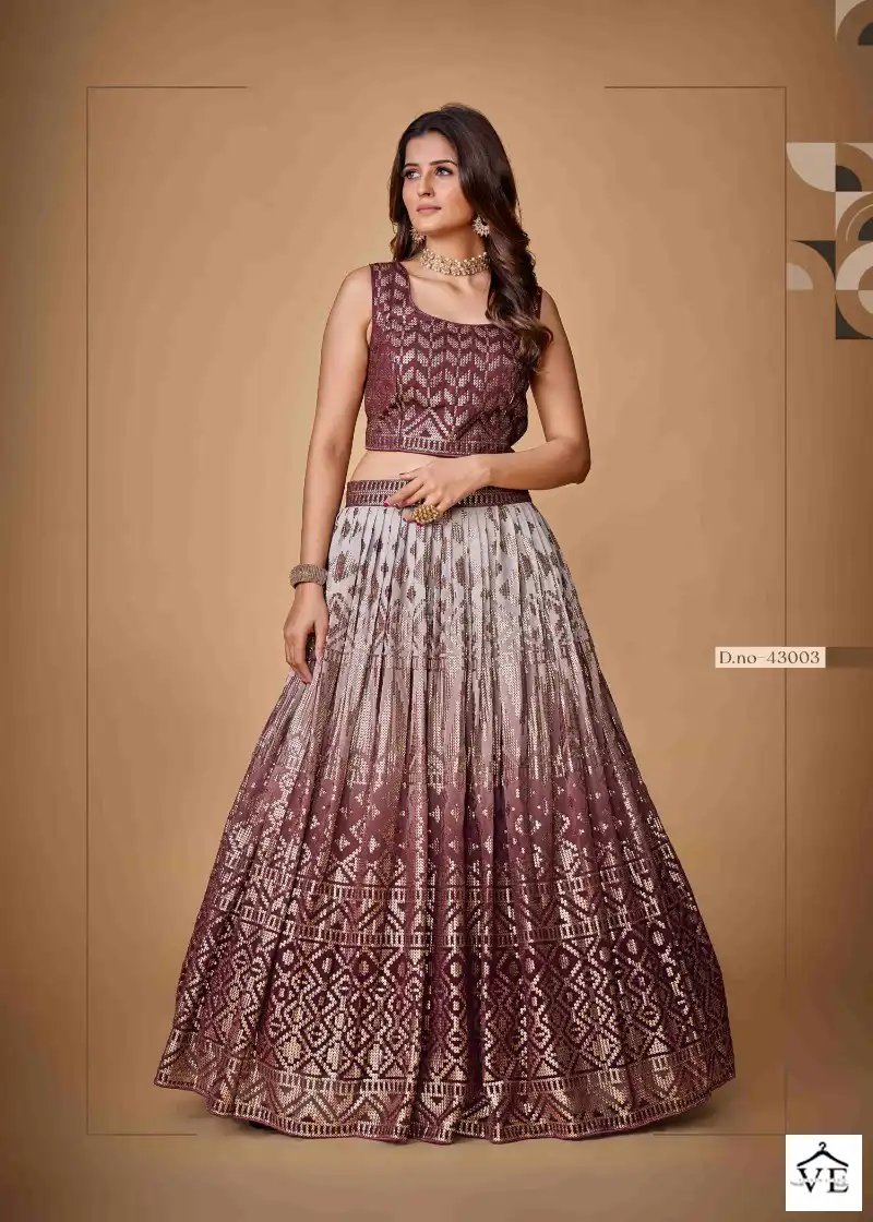 Arya Designs Mahira Vol 2 Georgette Wholesale Designer Readymade Lehenga Catalog — Wholesale Lehenga, MPA wholesale from Surat — view 7