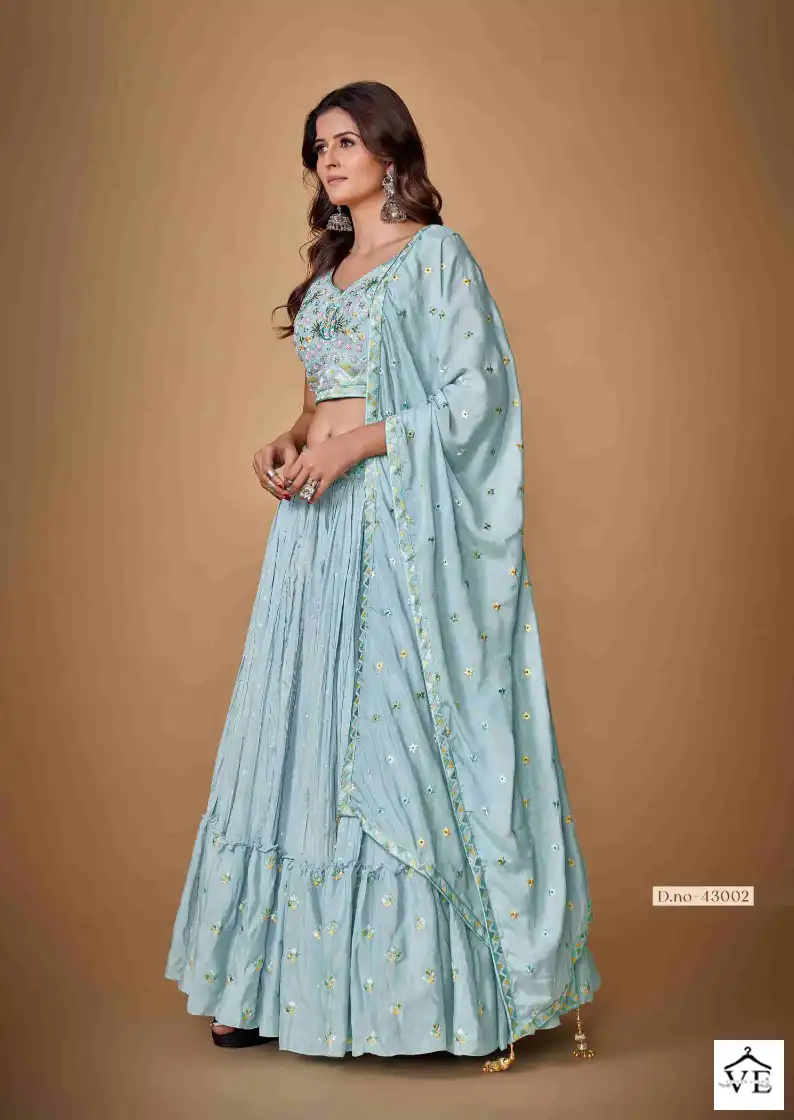 Arya Designs Mahira Vol 2 Georgette Wholesale Designer Readymade Lehenga Catalog — Wholesale Lehenga, MPA wholesale from Surat — view 3
