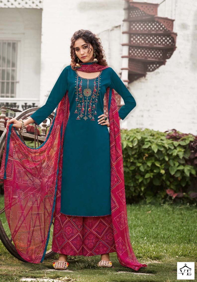Zulfat Designer Mandakini Jam Cotton Wholesale Salwar Suit Catalog — Wholesale Salwar Suits, MPA wholesale from Surat - Gallery Image 4