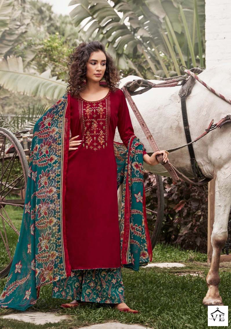 Zulfat Designer Mandakini Jam Cotton Wholesale Salwar Suit Catalog — Wholesale Salwar Suits, MPA wholesale from Surat - Gallery Image 7