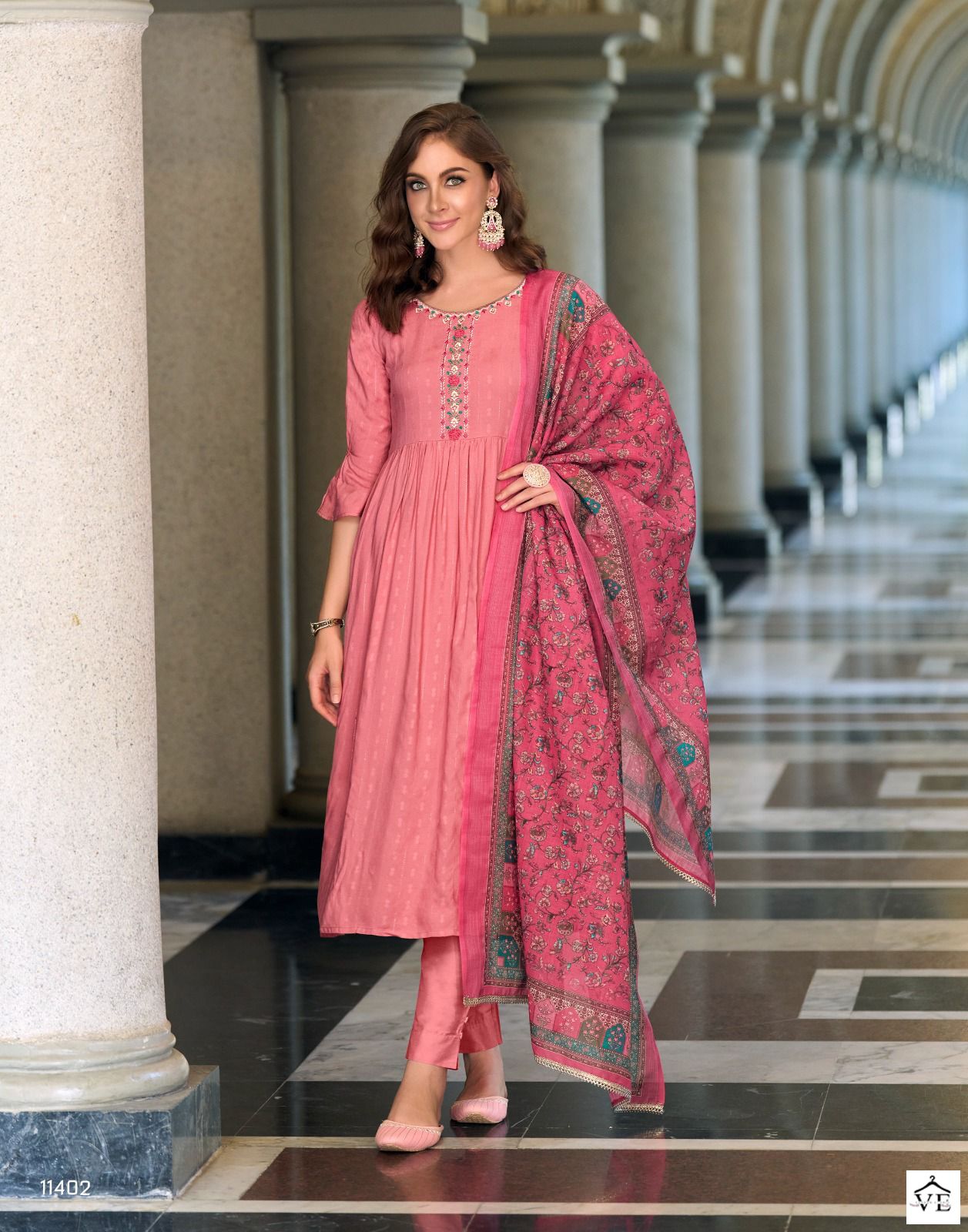 Lily And Lali Manya Viscose Wholesale Readymade Salwar Suit Catalog — Wholesale Salwar Suits, MPA wholesale from Surat - Gallery Image 3