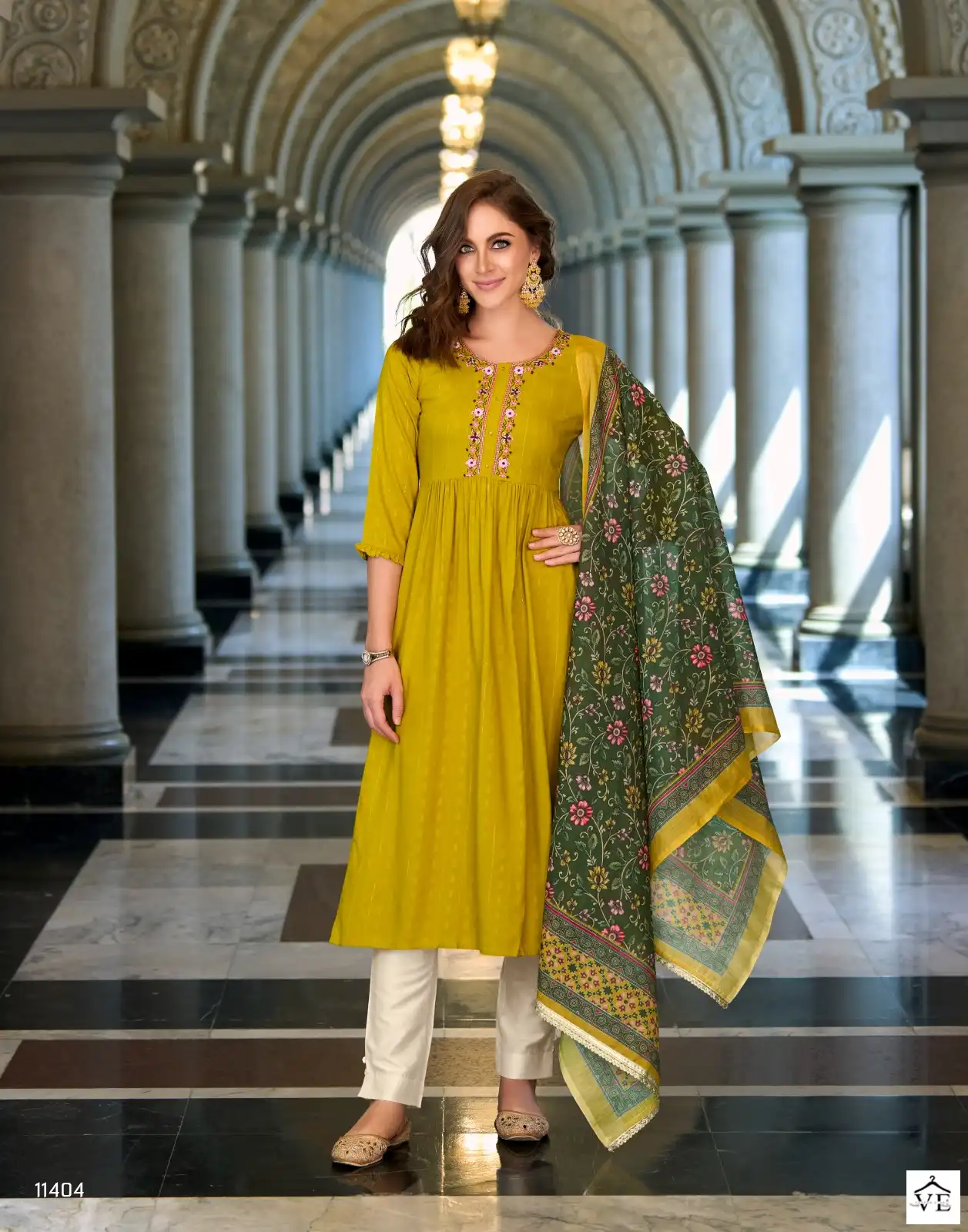 Lily & Lali Manya Fancy Viscose Rayon Wholesale Readymade Salwar Suit Catalog — Wholesale Salwar Suits, MPA wholesale from Surat - Gallery Image 4