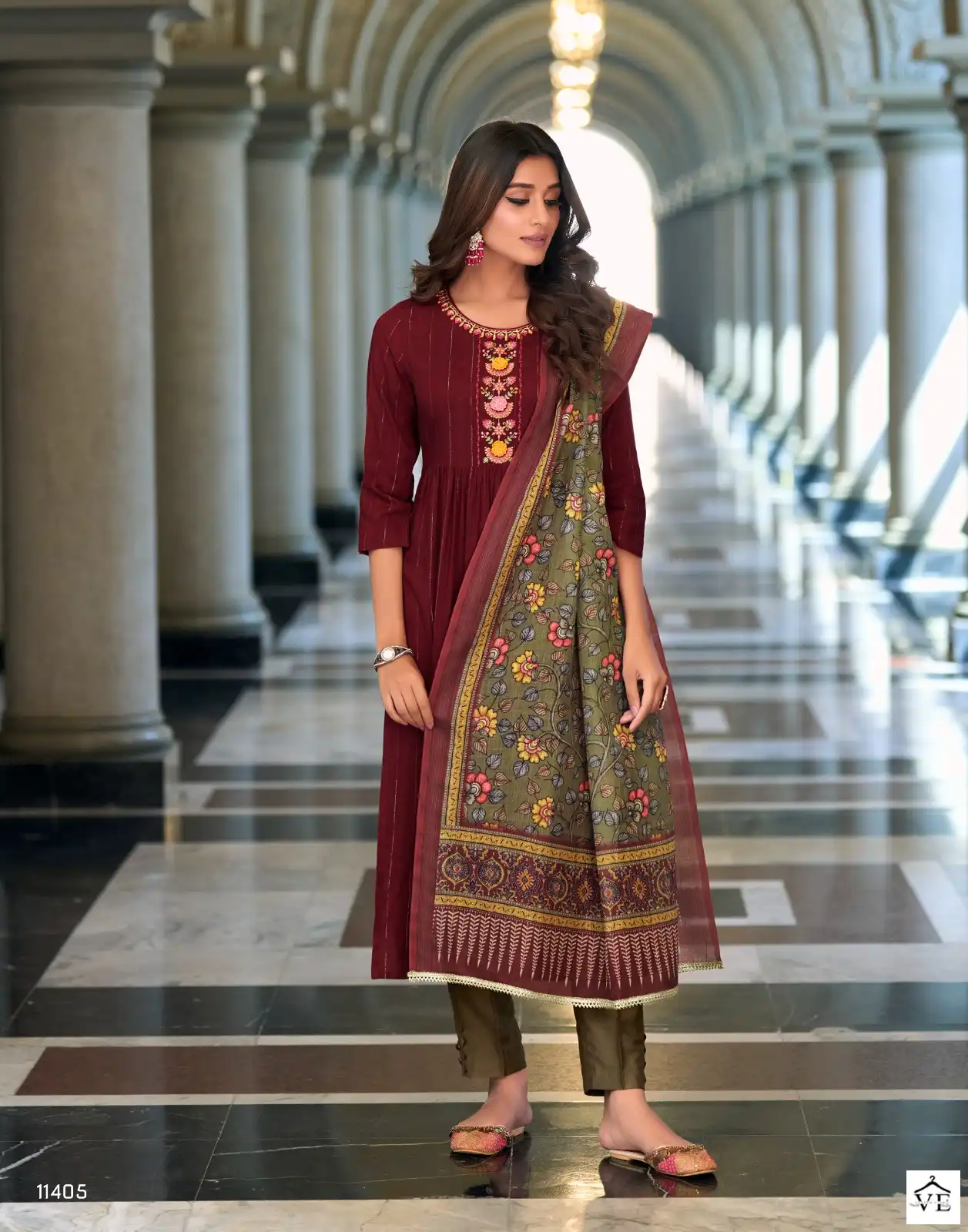 Lily & Lali Manya Fancy Viscose Rayon Wholesale Readymade Salwar Suit Catalog — Wholesale Salwar Suits, MPA wholesale from Surat - Gallery Image 5