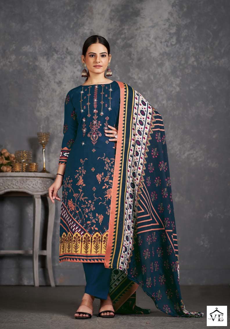 Romani Mareena Vol 11 Cotton Wholesale Salwar Suit Catalog Catalog — Wholesale Salwar Suits, MPA wholesale from Surat — view 4