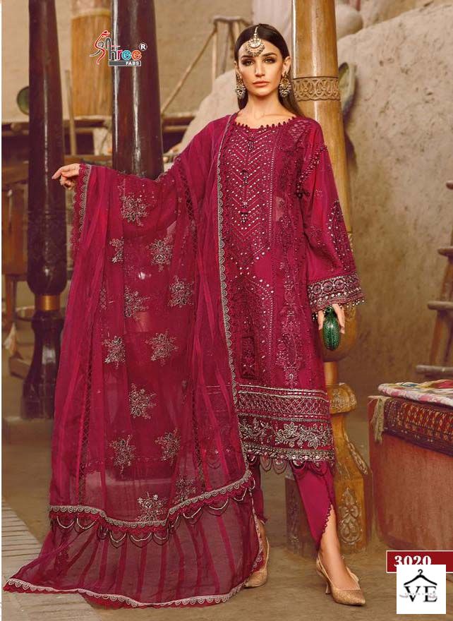 Shree Fabs Mariya B Lawn Eid Collection 2023 Lawn Cotton Wholesale Pakistani Salwar Suit Catalog — Wholesale Salwar Suits, MPA wholesale from Surat - Gallery Image 2