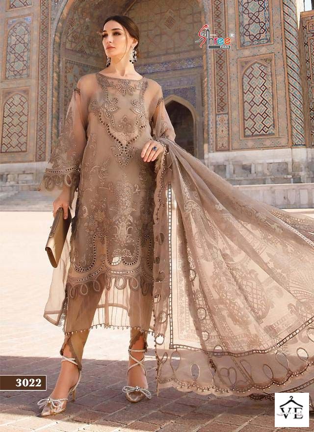 Shree Fabs Mariya B Lawn Eid Collection 2023 Lawn Cotton Wholesale Pakistani Salwar Suit Catalog — Wholesale Salwar Suits, MPA wholesale from Surat - Gallery Image 4