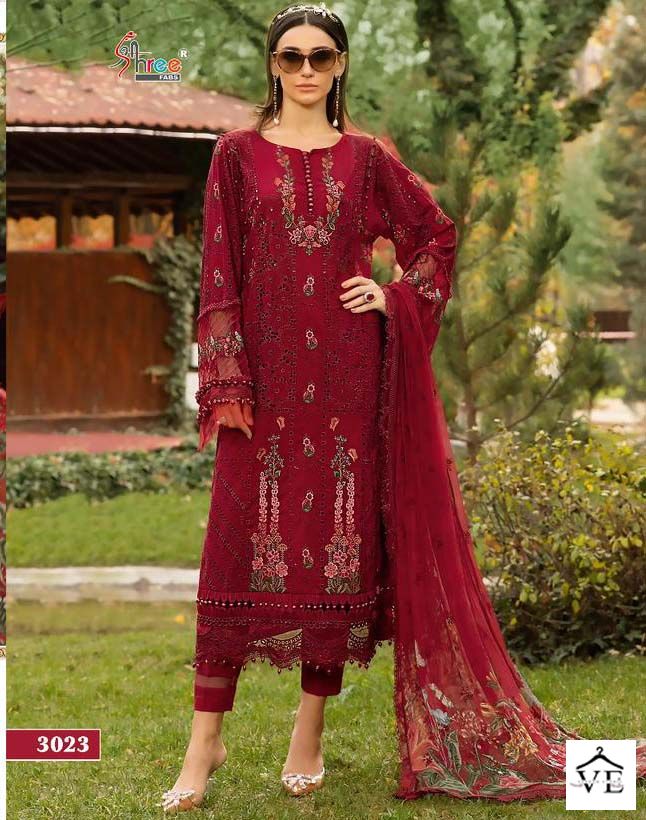 Shree Fabs Mariya B Lawn Eid Collection 2023 Lawn Cotton Wholesale Pakistani Salwar Suit Catalog — Wholesale Salwar Suits, MPA wholesale from Surat — view 1
