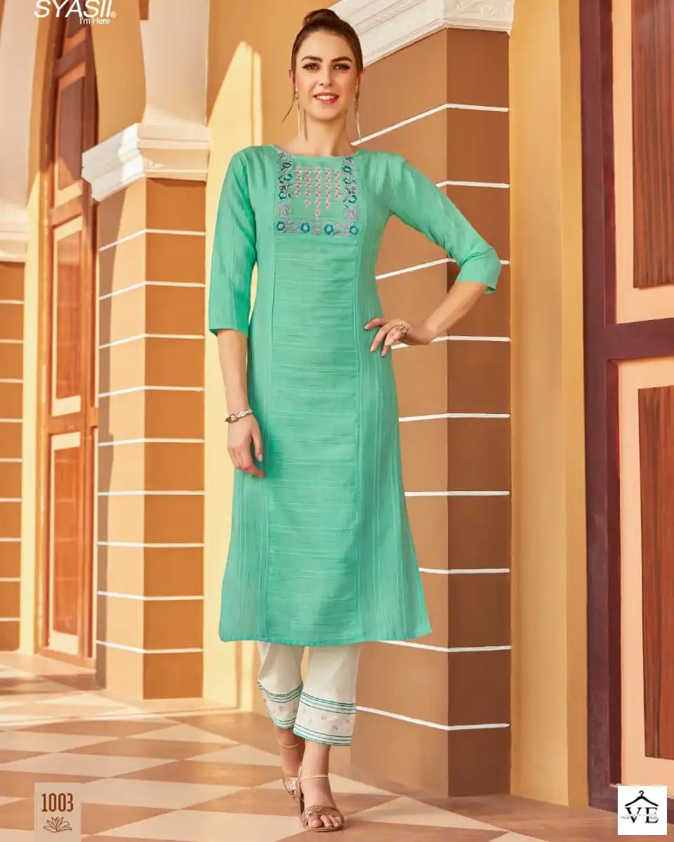 Syasii Matic Cotton Wholesale Kurti Catalog — Wholesale Kurtis, MPA wholesale from Surat — view 1
