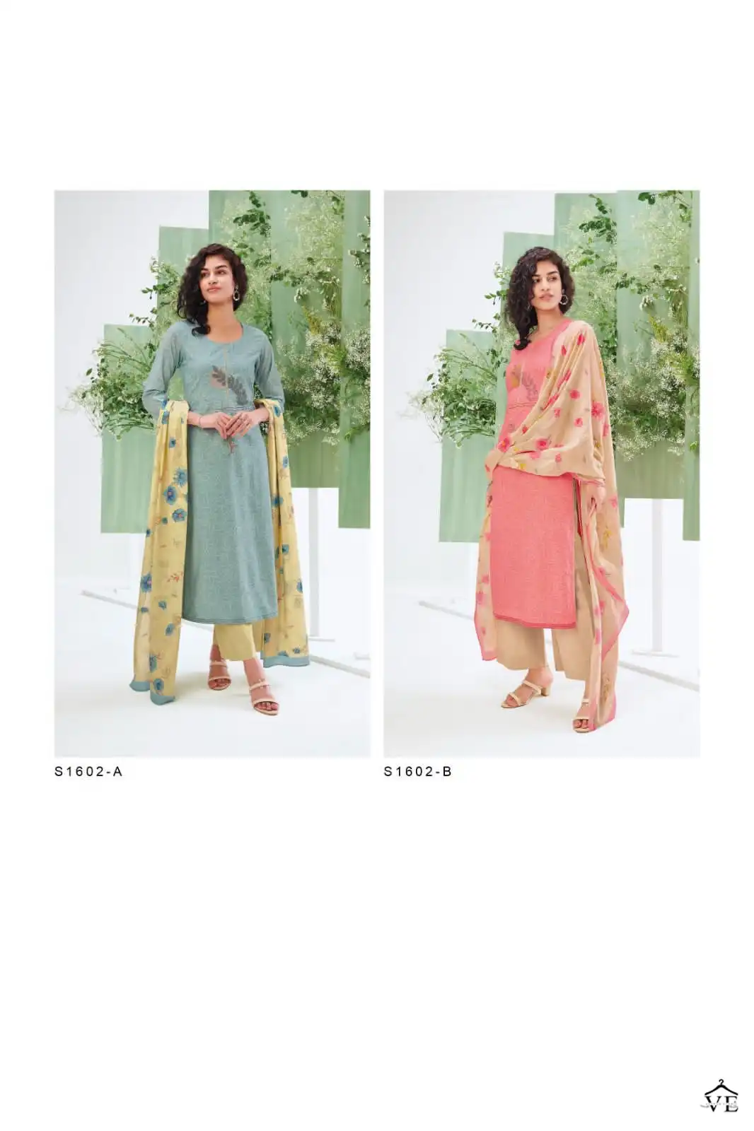 Ganga Megha 1602 Premium Cotton Wholesale Salwar Suit Catalog — Wholesale Salwar Suits, MPA wholesale from Surat - Gallery Image 5
