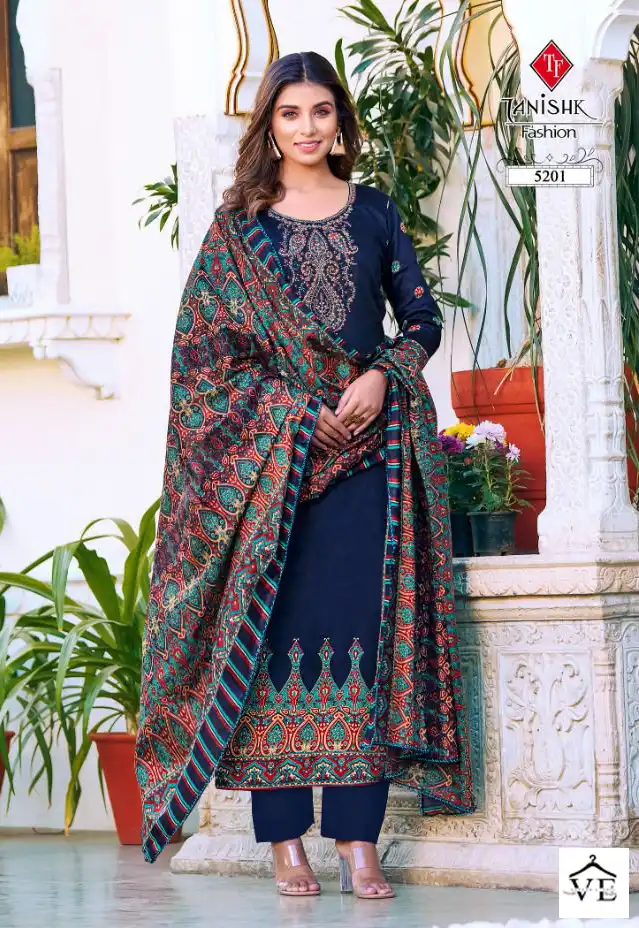 Tanishk Mehraaz-2 Pure Jam Cotton Wholesale Salwar Suit Catalog — Wholesale Salwar Suits, MPA wholesale from Surat - Gallery Image 5