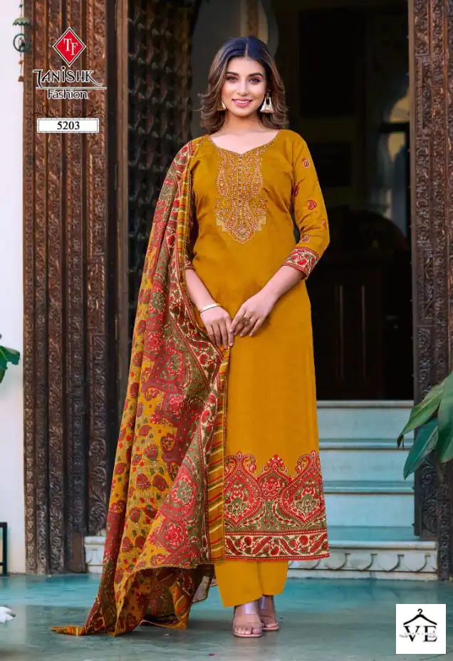 Tanishk Mehraaz-2 Pure Jam Cotton Wholesale Salwar Suit Catalog — Wholesale Salwar Suits, MPA wholesale from Surat - Gallery Image 6
