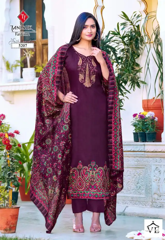 Tanishk Mehraaz-2 Pure Jam Cotton Wholesale Salwar Suit Catalog — Wholesale Salwar Suits, MPA wholesale from Surat - Gallery Image 4
