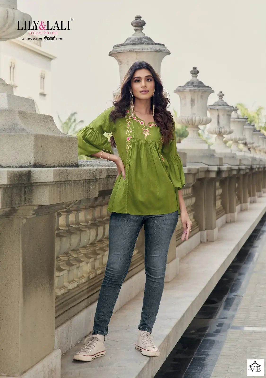 Lily & Lali Melody-2 Fancy Viscose Rayon Wholesale Tunics Catalog — Wholesale Kurtis, MPA wholesale from Surat - Gallery Image 5