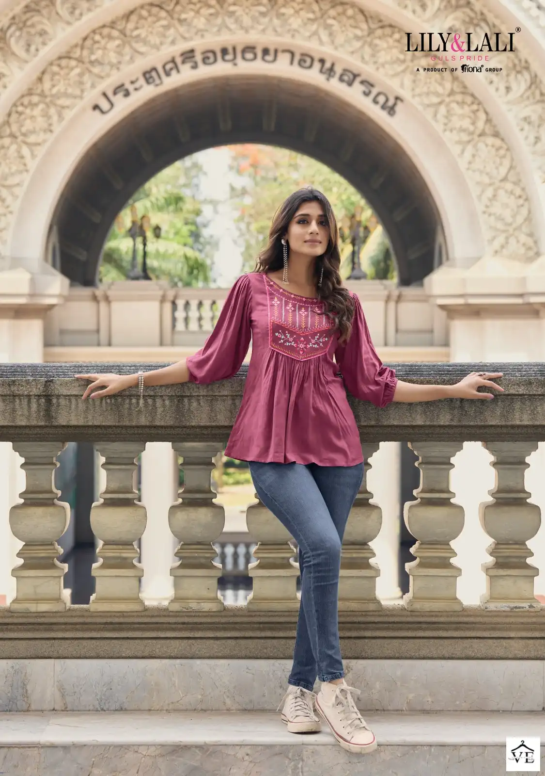 Lily & Lali Melody-2 Fancy Viscose Rayon Wholesale Tunics Catalog — Wholesale Kurtis, MPA wholesale from Surat - Gallery Image 6