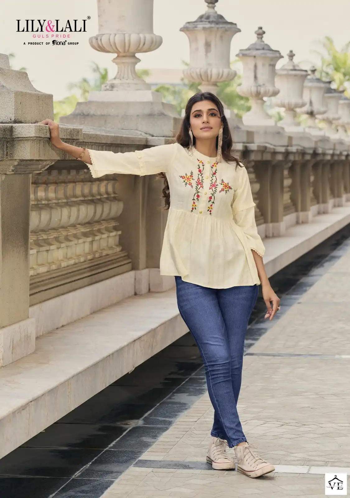 Lily & Lali Melody-2 Fancy Viscose Rayon Wholesale Tunics Catalog — Wholesale Kurtis, MPA wholesale from Surat - Gallery Image 2