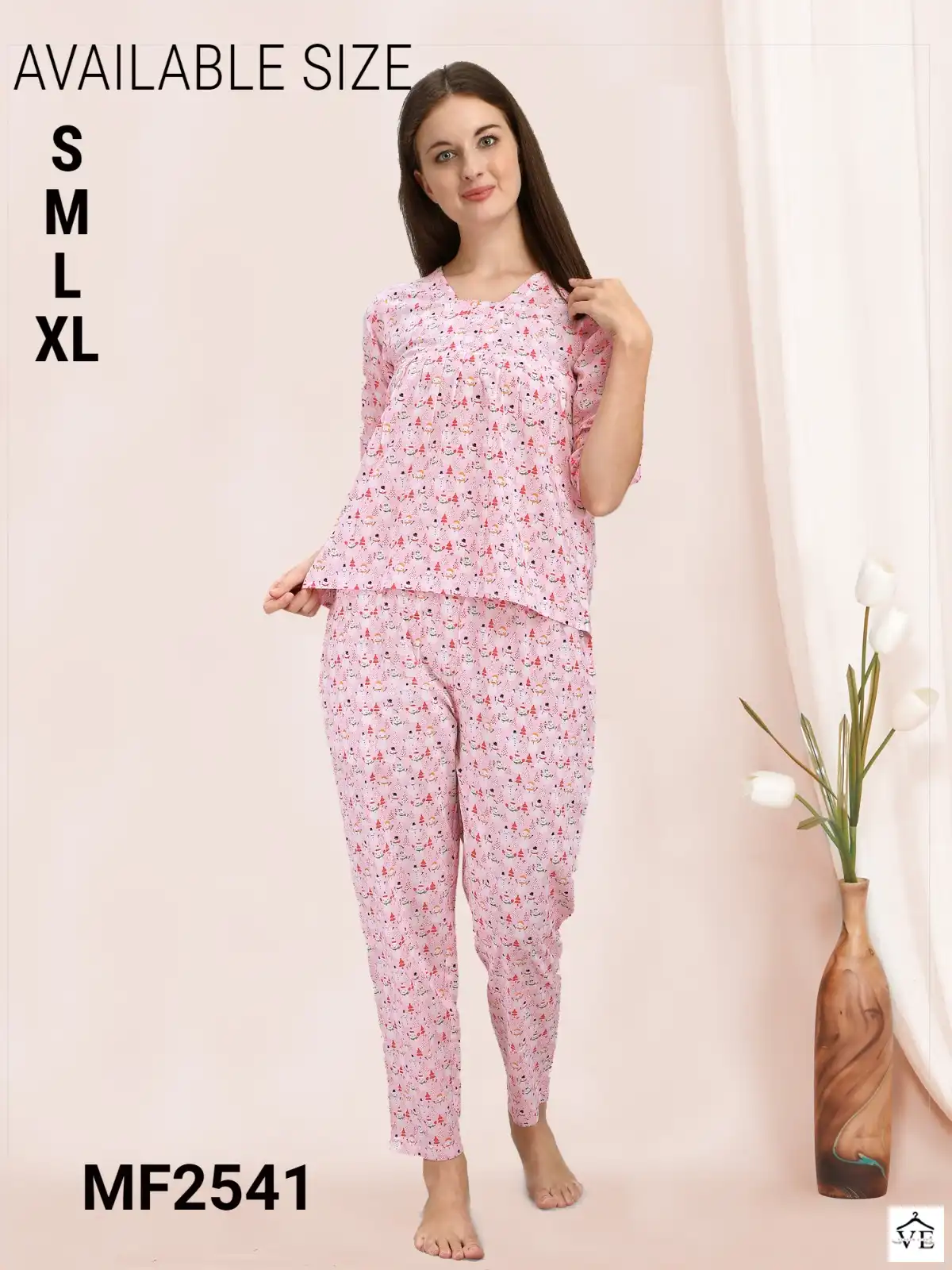 Mesmora Fancy Khadi Wholesale Night Wear Catalog — Wholesale Kurtis, MPA wholesale from Surat - Gallery Image 9