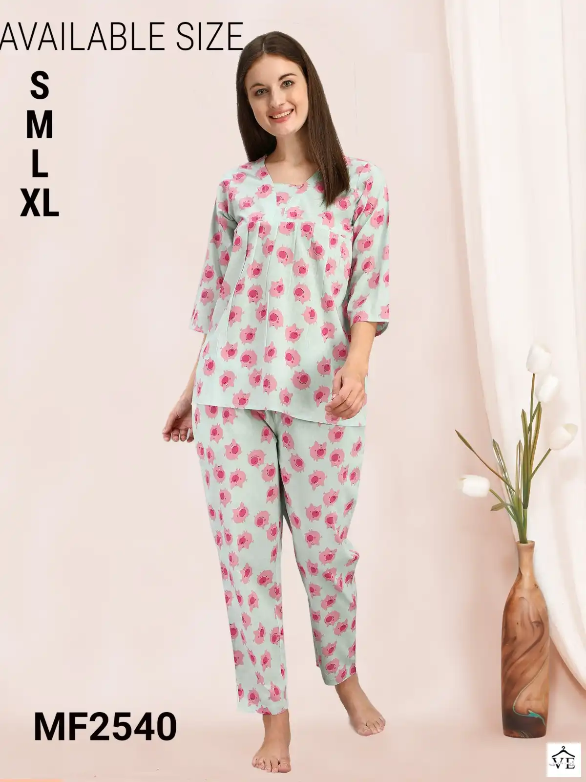 Mesmora Fancy Khadi Wholesale Night Wear Catalog — Wholesale Kurtis, MPA wholesale from Surat - Gallery Image 10