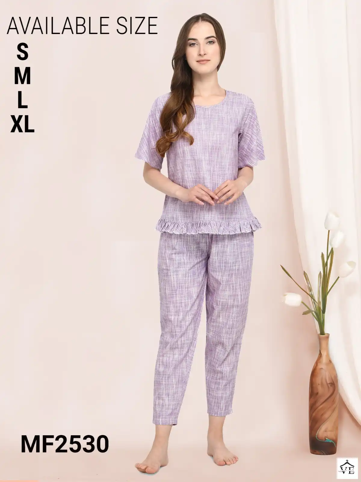 Mesmora Fancy Khadi Wholesale Night Wear Catalog — Wholesale Kurtis, MPA wholesale from Surat - Gallery Image 2