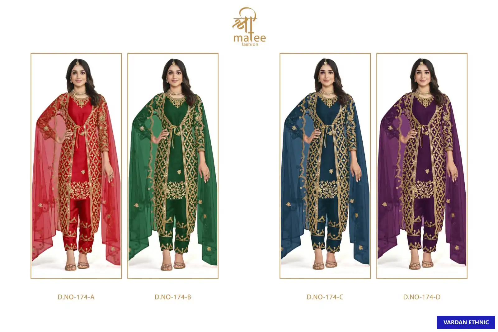 Shreematee Mirror Vol 15 Heavy Butterfly Net Wholesale Designer Suits Catalog — Wholesale Salwar Suits, MPA wholesale from Surat — view 5