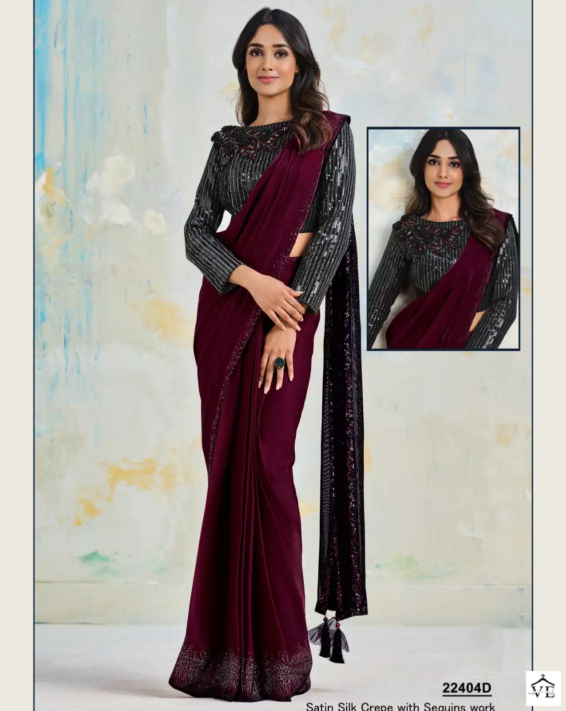 Mahotsav Mohamanthan Royal-22400 Colour Edition Satin Silk, Lycra Wholesale Party Wear Saree Catalog — Wholesale Sarees, MPA wholesale from Surat — view 1
