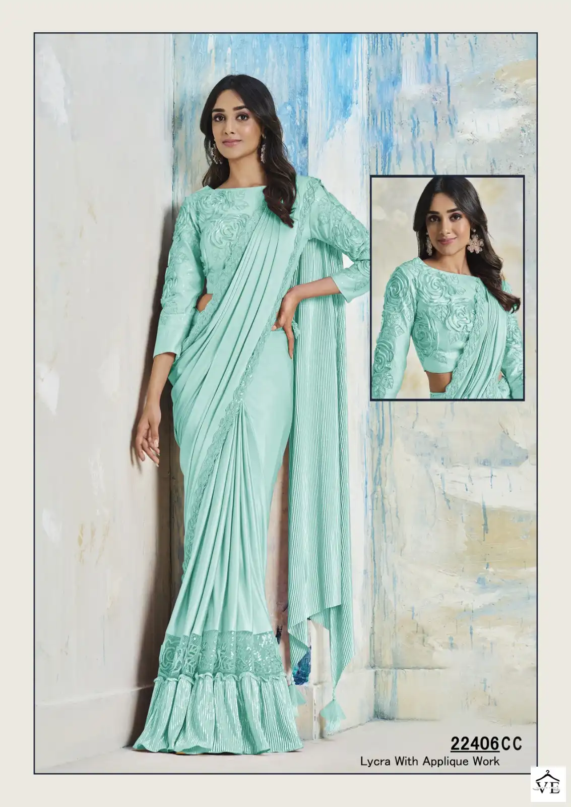 Mahotsav Mohamanthan Royal-22400 Colour Edition Satin Silk, Lycra Wholesale Party Wear Saree Catalog — Wholesale Sarees, MPA wholesale from Surat - Gallery Image 8