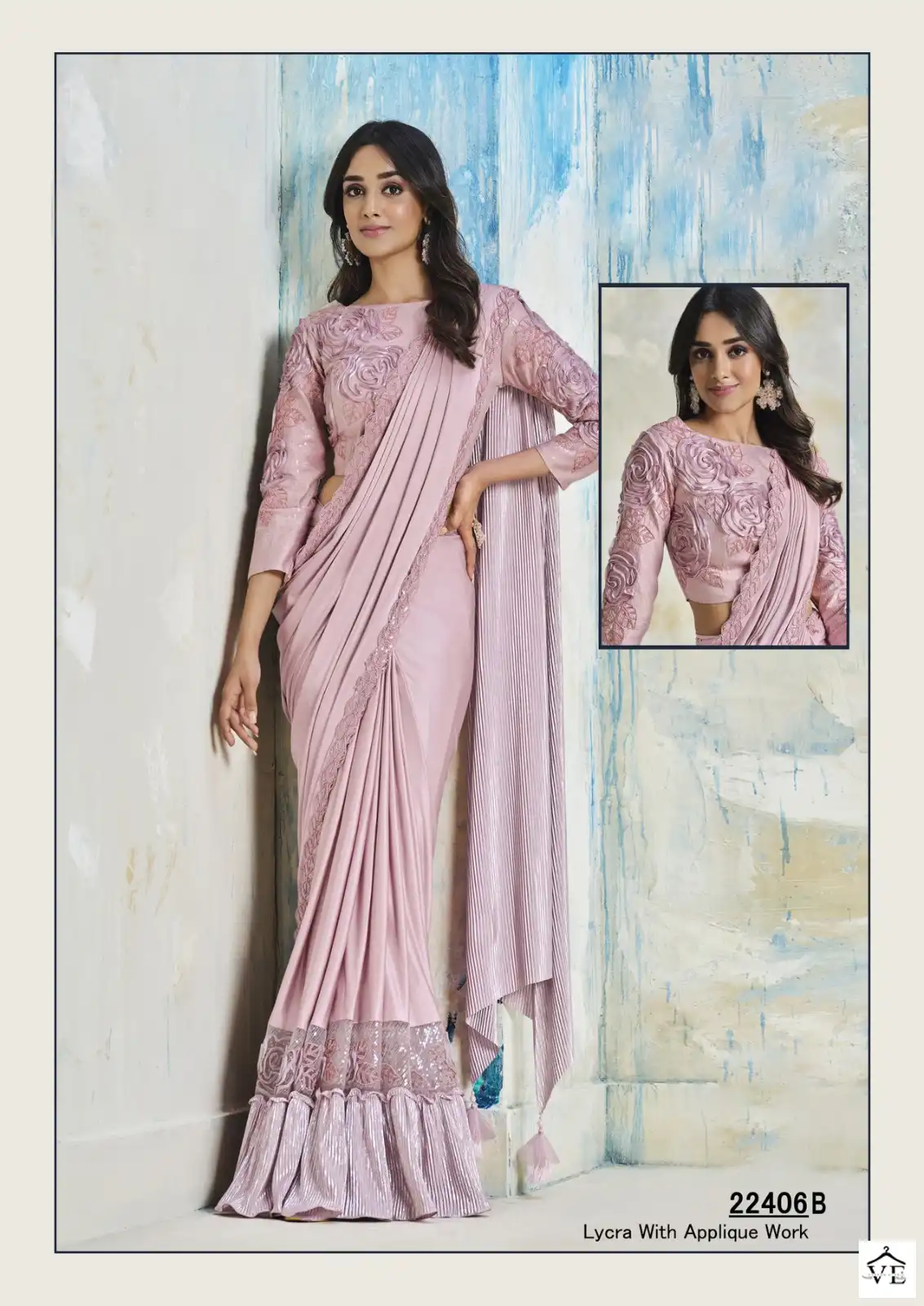 Mahotsav Mohamanthan Royal-22400 Colour Edition Satin Silk, Lycra Wholesale Party Wear Saree Catalog — Wholesale Sarees, MPA wholesale from Surat — view 9