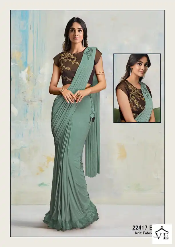 Mahotsav Mohamanthan Royal-22400 Colour Edition Satin Silk, Lycra Wholesale Party Wear Saree Catalog — Wholesale Sarees, MPA wholesale from Surat - Gallery Image 4