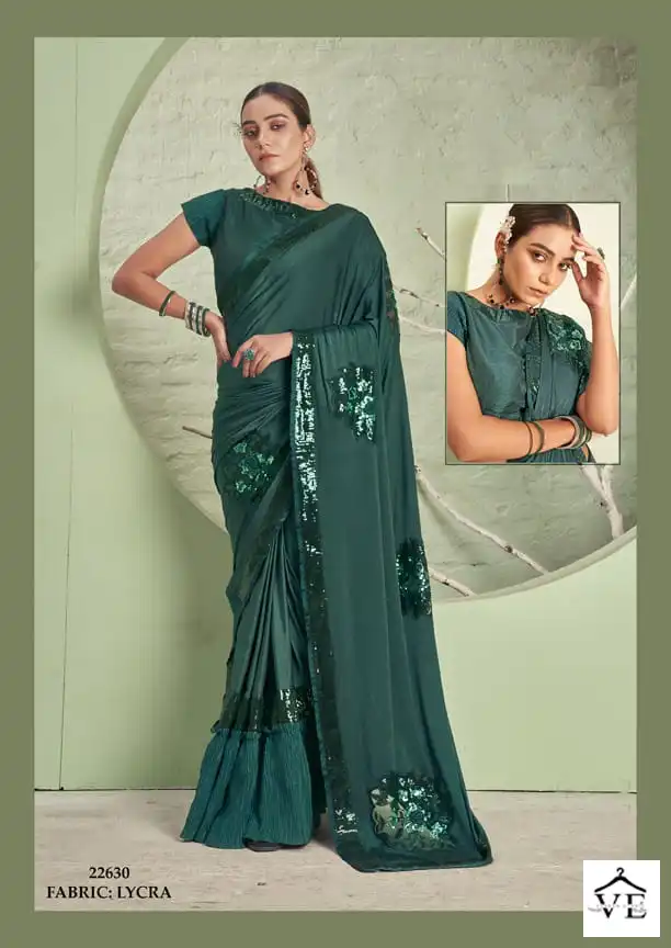 Mahotsav Mohmanthan 22600 C Series Silk Georgette Wholesale Designer Saree Catalog — Wholesale Sarees, MPA wholesale from Surat — view 8
