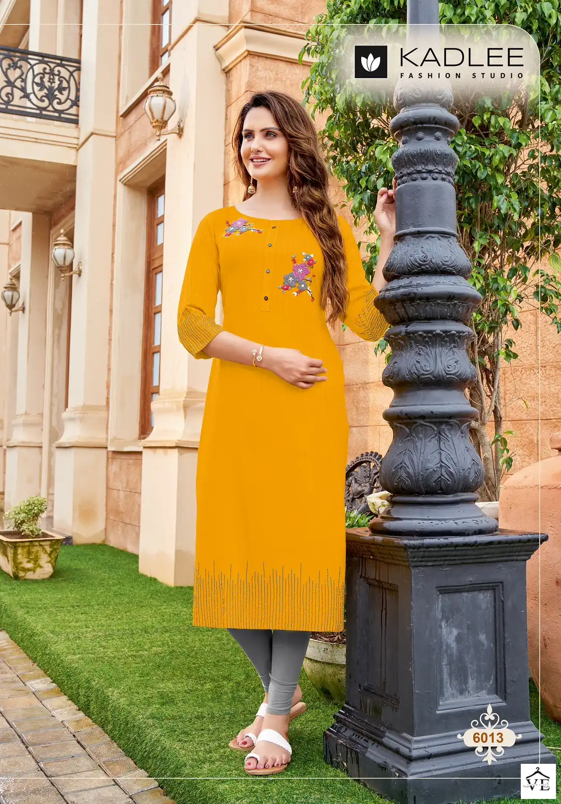 Kadlee Moonlight Vol 3 Rayon Wholesale Kurti Catalog — Wholesale Kurtis, Kadlee Fashion Studio wholesale from Surat - Gallery Image 3