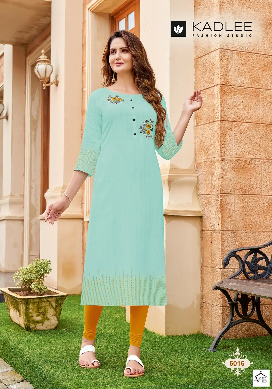 Kadlee Moonlight Vol 3 Rayon Wholesale Kurti Catalog — Wholesale Kurtis, Kadlee Fashion Studio wholesale from Surat - Gallery Image 4