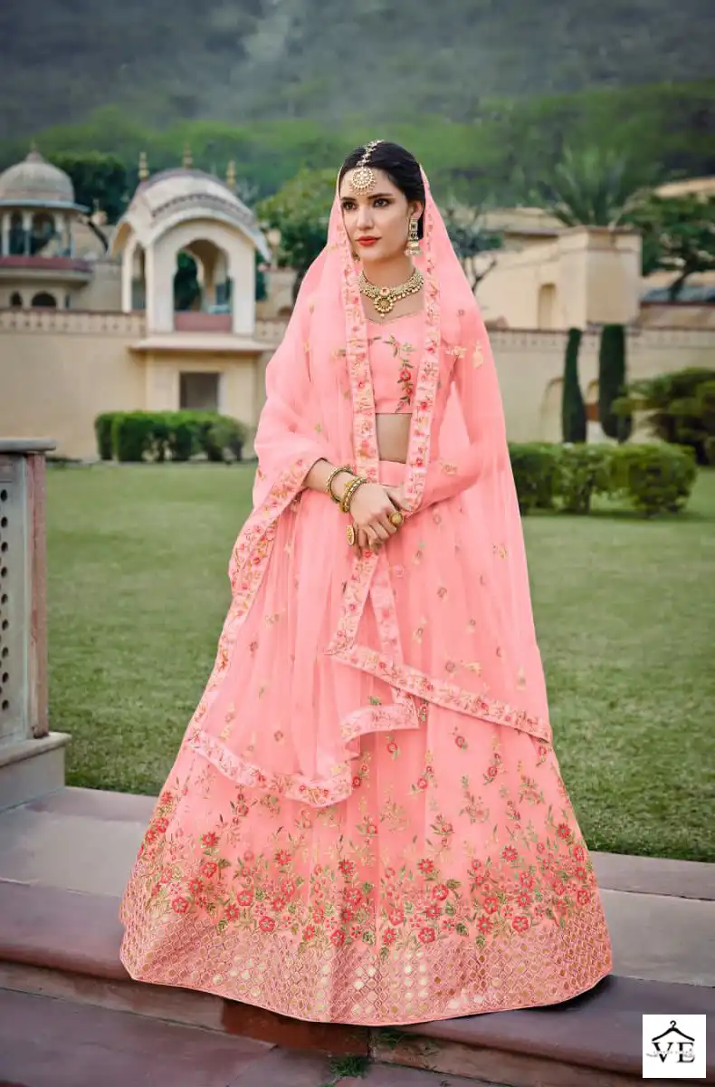 Mrudangi Color Edition 3 Net Wholesale Lehenga Catalog — Wholesale Lehenga, MPA wholesale from Surat - Gallery Image 2